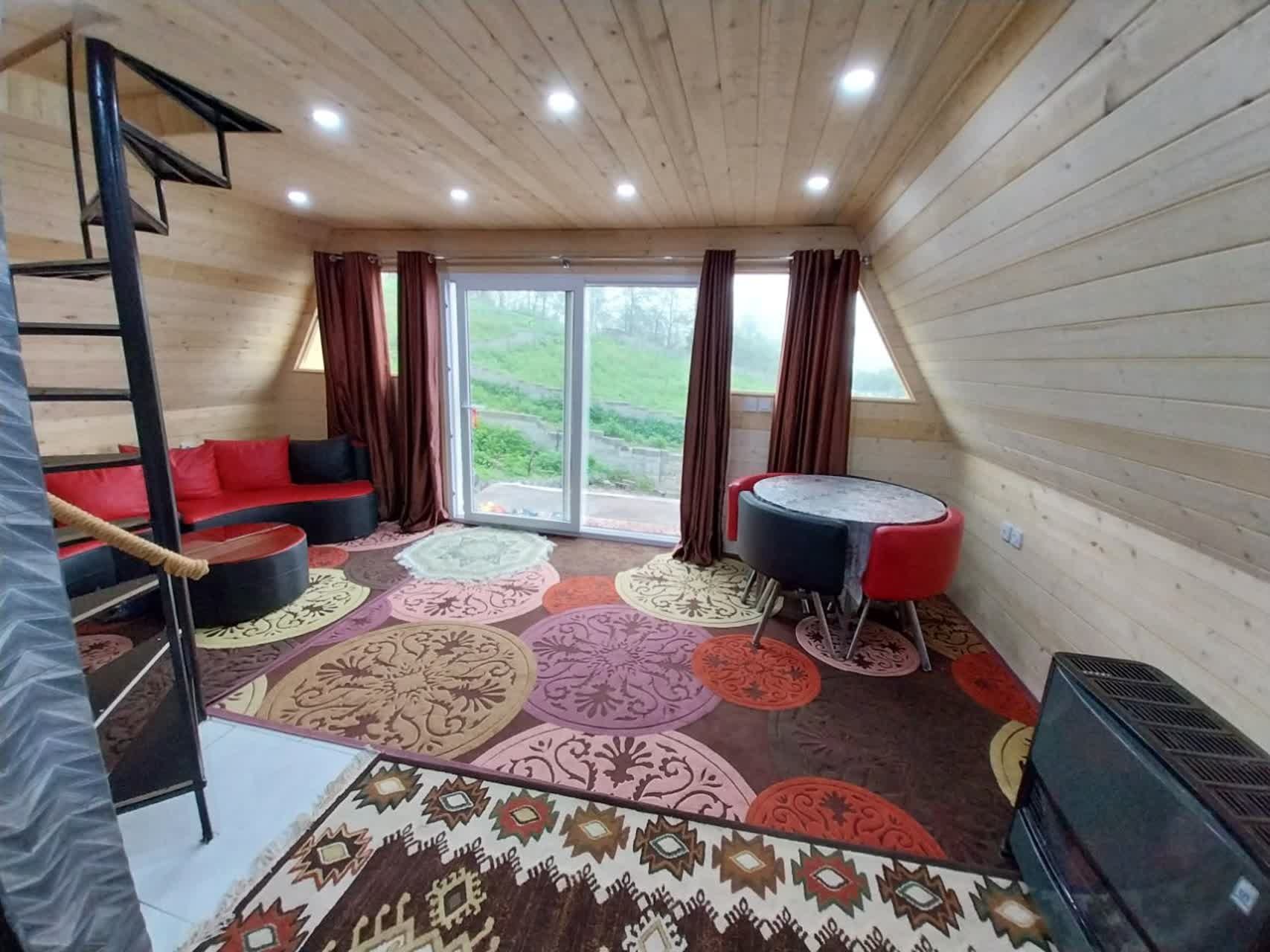 کلبه سوئیسی بهشت در روستای لودشت لفور - شیرگاه-3