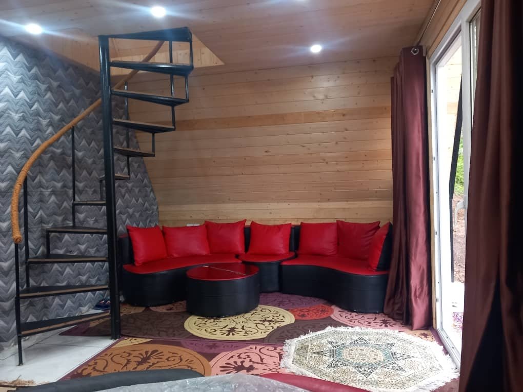 کلبه سوئیسی بهشت در روستای لودشت لفور - شیرگاه-2