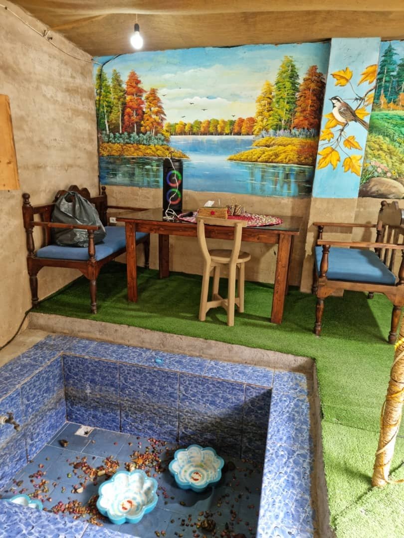 بومگردی کولش سر در روستای چولاب لولمان - کلبه سنتی 2-11