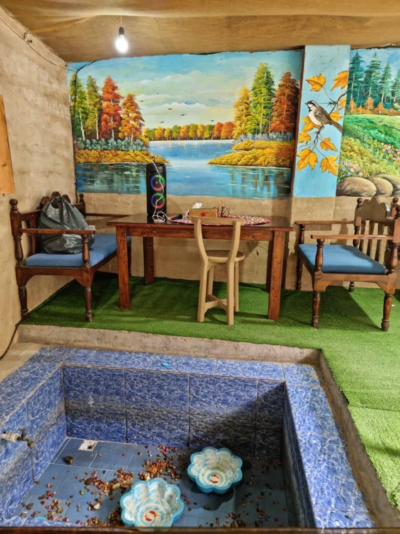 بومگردی کولش سر در روستای چولاب لولمان - کلبه سنتی 2-13